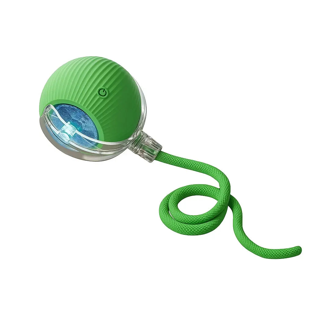 Exciting Mizusu Interactive Rolling Ball Toy for Cats and Dogs - Comes with Two Extra Tails for Endless Fun!
