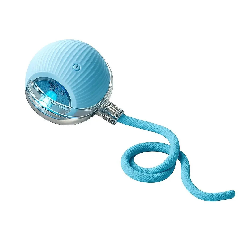 Exciting Mizusu Interactive Rolling Ball Toy for Cats and Dogs - Comes with Two Extra Tails for Endless Fun!