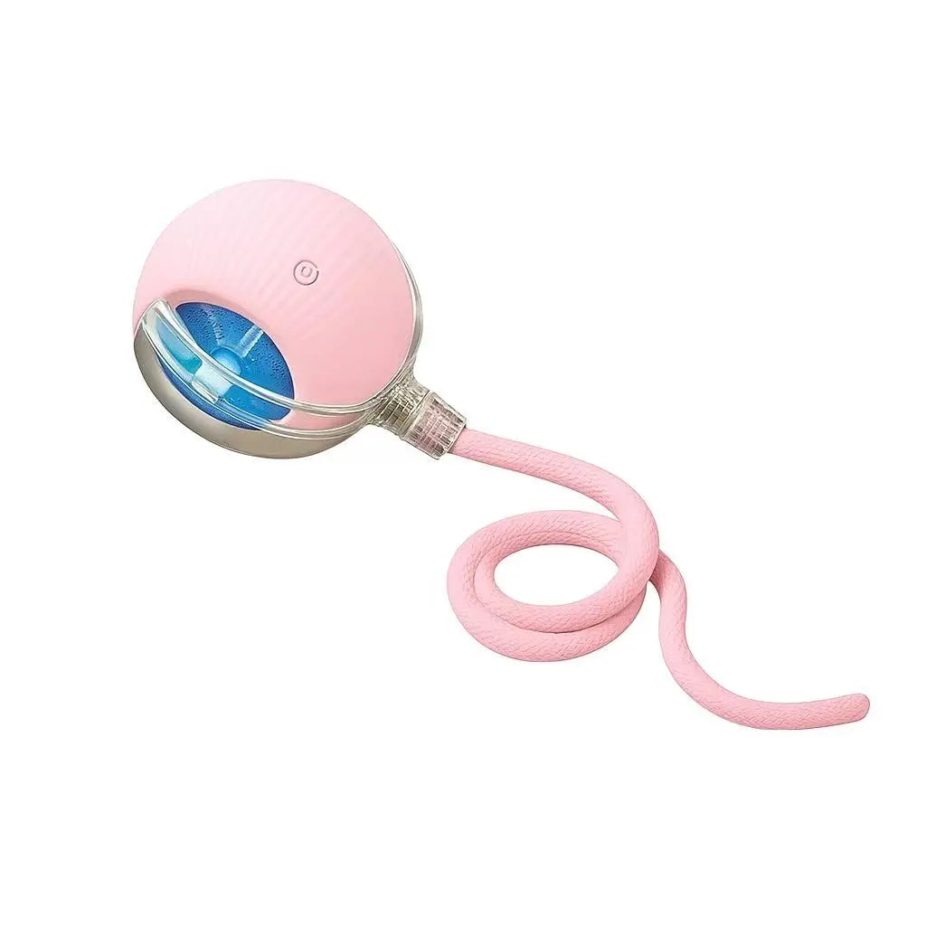 Exciting Mizusu Interactive Rolling Ball Toy for Cats and Dogs - Comes with Two Extra Tails for Endless Fun!